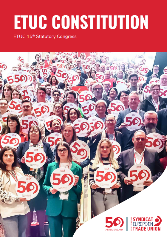 ETUC ve ITUC kongreleri 2027 Yılında Yapılacak